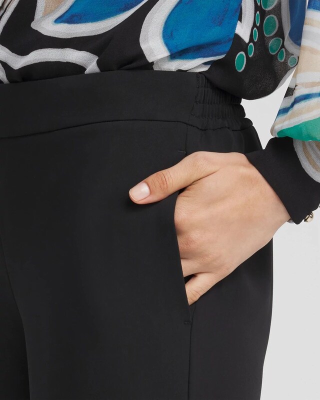 Pull-on Wide Leg Pants - image 4